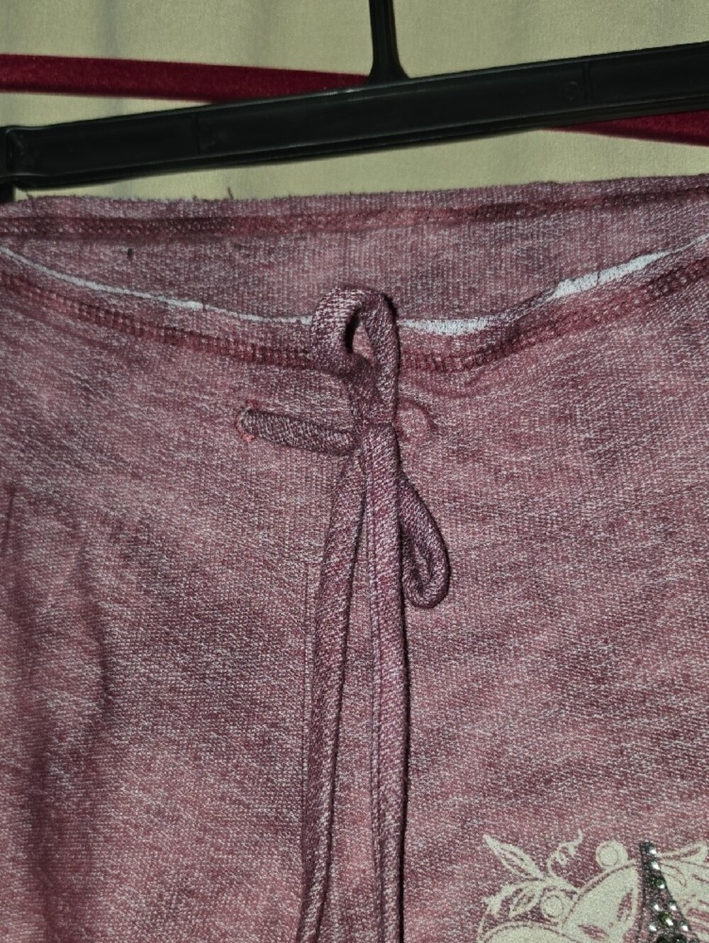 Vocal Plum Rhinestone Boot-Cut Pants - Picture 3 of 7